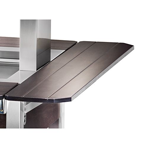 Klappbare Abstellfläche mit Tablettführung (6x1/1 GN)