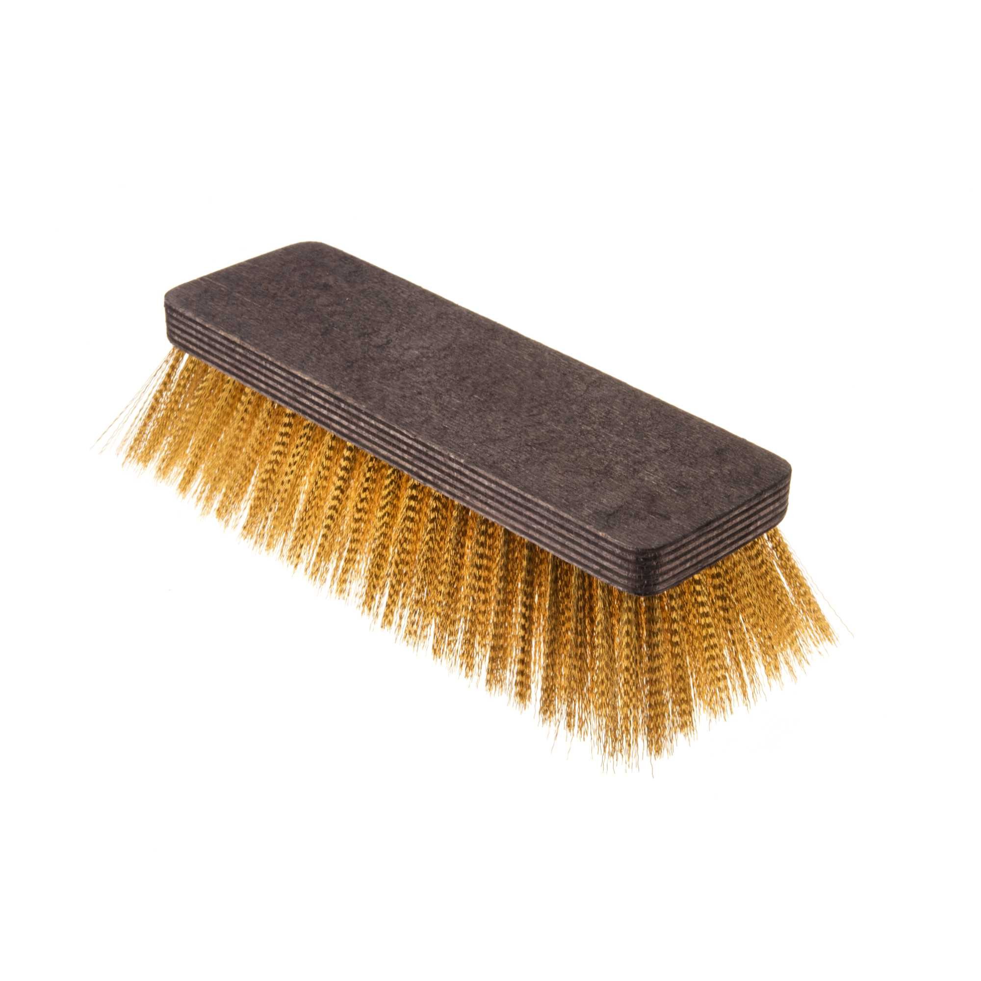 copy of Spazzolone per forno a legna in ottone con dimensioni 5,5x8x170h cm.