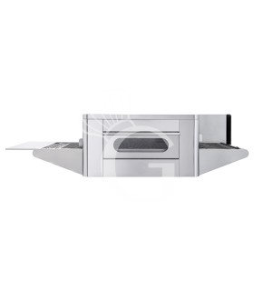 Professioneller Durchlaufpizzaofen, dreiphasig, Förderband 650 mm