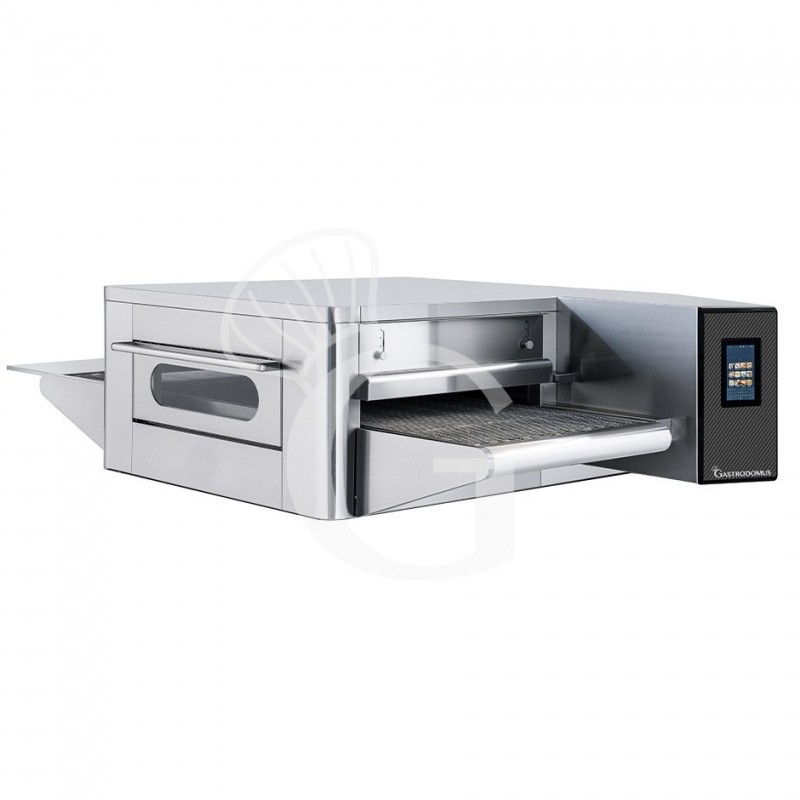 Professioneller Durchlaufpizzaofen, dreiphasig, Förderband 650 mm