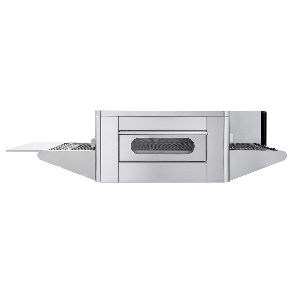 Professioneller Durchlaufpizzaofen, dreiphasig, Förderband 800 mm