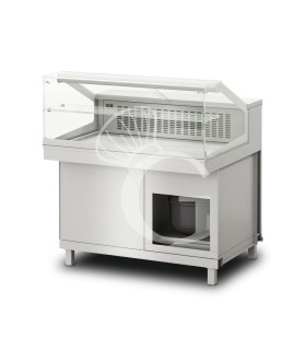 copy of Banco bar refrigerato con motore incorporato, temperatura +4°C/+8°C, L 1044 mm x P 550 mm x H 920 mm