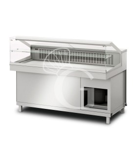 copy of Banco bar refrigerato con motore incorporato, temperatura +4°C/+8°C, L 1044 mm x P 550 mm x H 920 mm