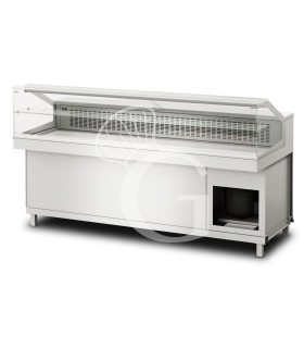 copy of Banco bar refrigerato con motore incorporato, temperatura +4°C/+8°C, L 1044 mm x P 550 mm x H 920 mm