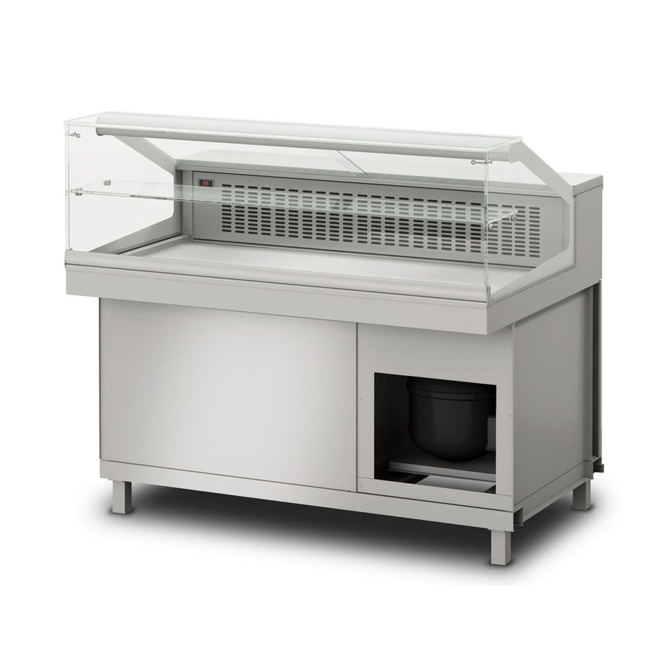 copy of Banco bar refrigerato con motore incorporato, temperatura +4°C/+8°C, L 1044 mm x P 550 mm x H 920 mm