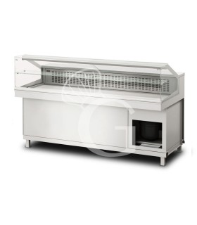 copy of Banco bar refrigerato con motore incorporato, temperatura +4°C/+8°C, L 1044 mm x P 550 mm x H 920 mm