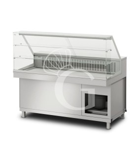 copy of Banco bar refrigerato con motore incorporato, temperatura +4°C/+8°C, L 1044 mm x P 550 mm x H 920 mm