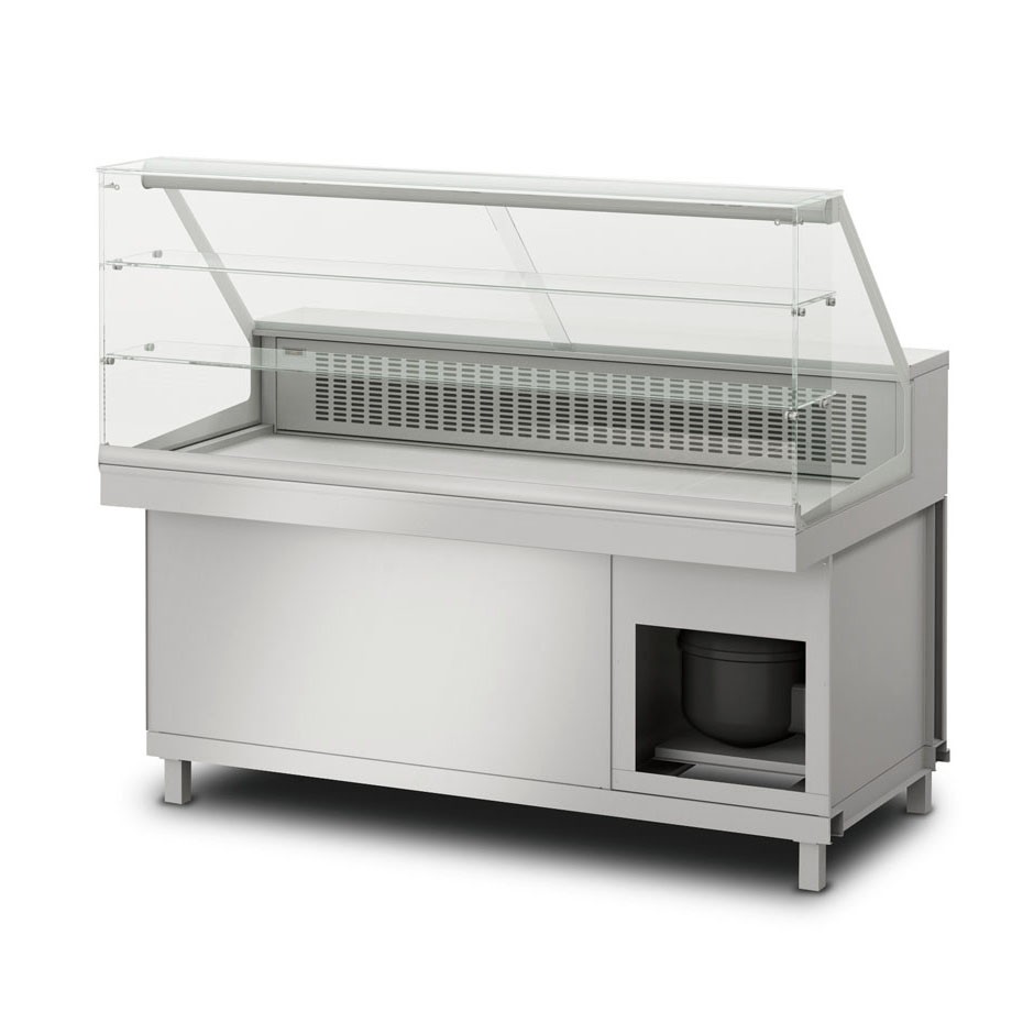 copy of Banco bar refrigerato con motore incorporato, temperatura +4°C/+8°C, L 1044 mm x P 550 mm x H 920 mm