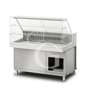 copy of Banco bar refrigerato con motore incorporato, temperatura +4°C/+8°C, L 1044 mm x P 550 mm x H 920 mm