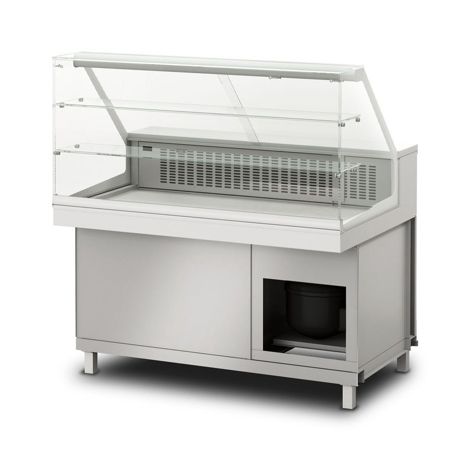 copy of Banco bar refrigerato con motore incorporato, temperatura +4°C/+8°C, L 1044 mm x P 550 mm x H 920 mm