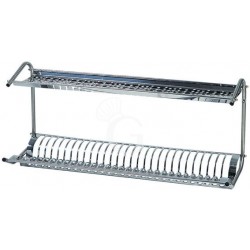 Abtropfgestell, Wandmontage, B 800 mm x T 260 mm x H 370 mm