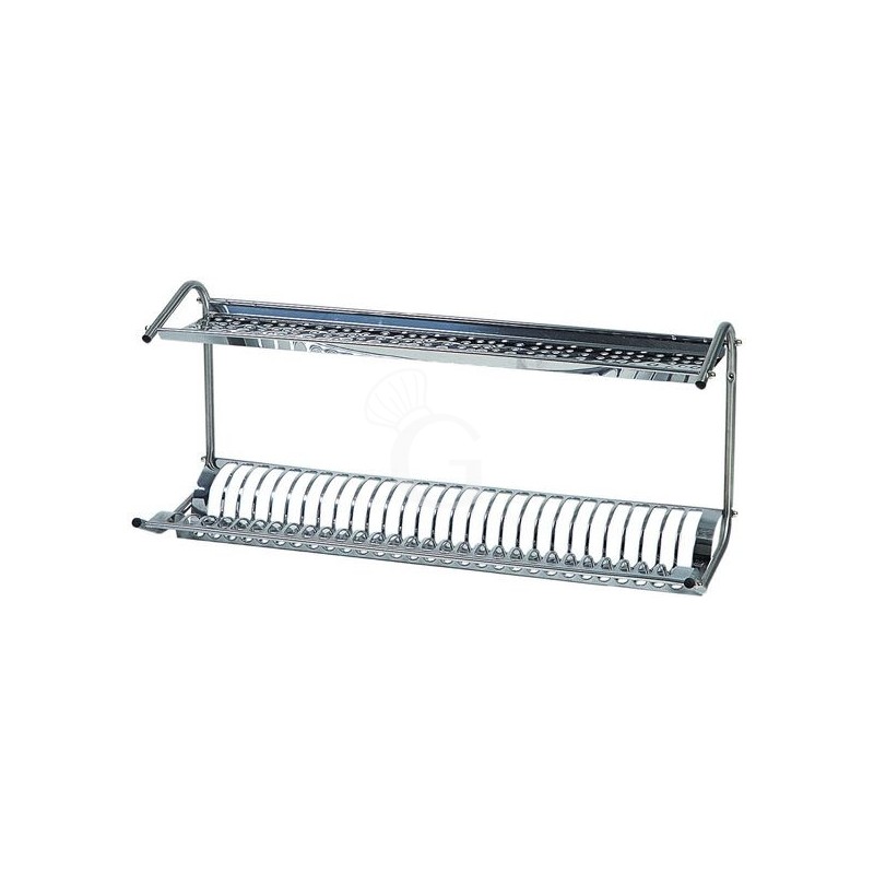 Abtropfgestell, Wandmontage, B 800 mm x T 260 mm x H 370 mm Abtropfgestell, Wandmontage, B 800 mm x T 260 mm x H 370 mm