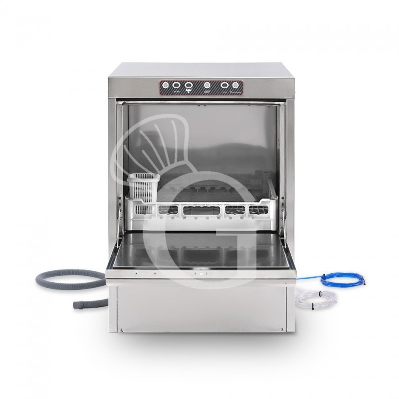 copy of Lavastoviglie elettromeccanica monofase cesto 50x50cm altezza 32cm- dosatore brillantante e detergente installato