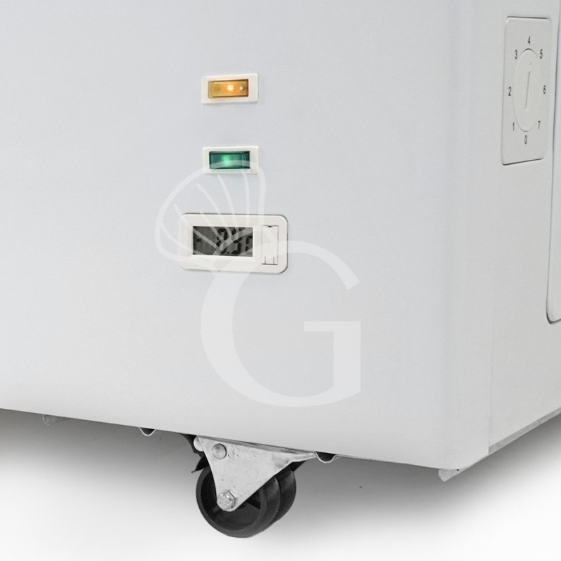 Tiefkühltruhe (355 L), statisch, Glasdeckel, Temperatur -18°C, Energieklasse C