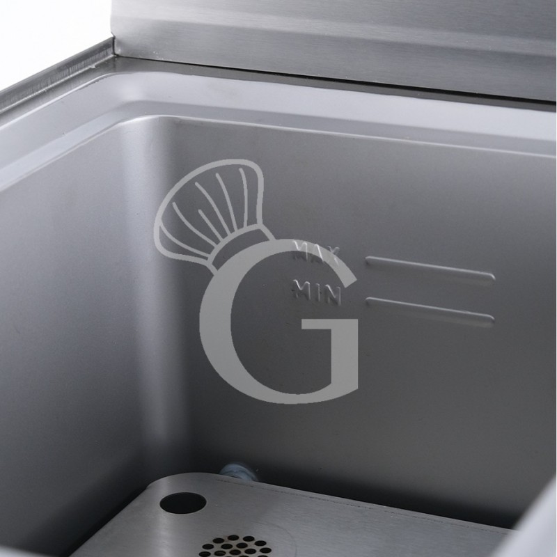 copy of Cuocipasta a gas su mobile chiuso - 1 vasca - capacità 40 LT