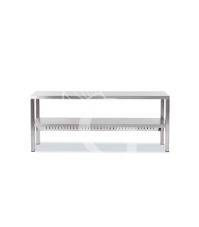 WÄRMEBRÜCKE MIT LAMPEN, 2 ETAGEN B 1000 X T 300 X H 650 MM
