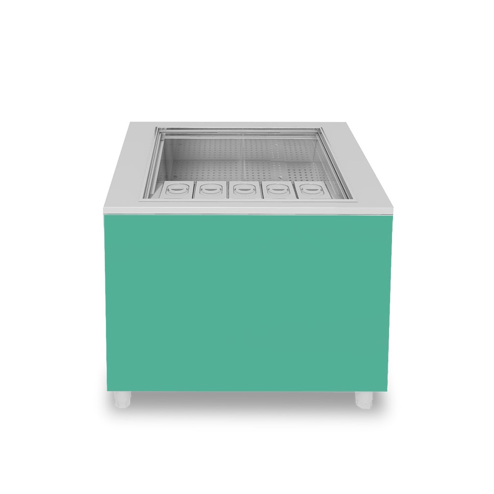 copy of Banco bar refrigerato con motore incorporato, temperatura +4°C/+8°C, L 1044 mm x P 550 mm x H 920 mm