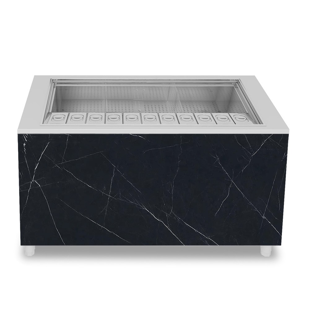 copy of Banco bar refrigerato con motore incorporato, temperatura +4°C/+8°C, L 1044 mm x P 550 mm x H 920 mm