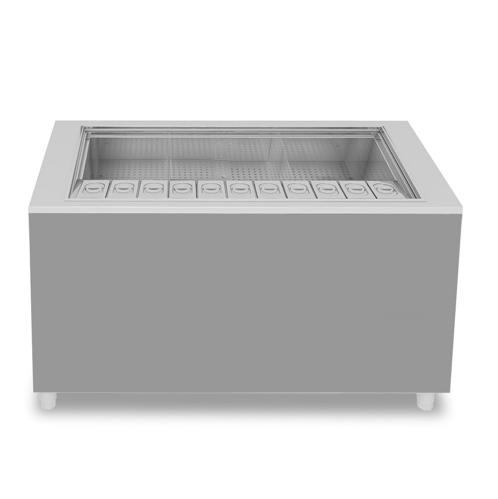 copy of Banco bar refrigerato con motore incorporato, temperatura +4°C/+8°C, L 1044 mm x P 550 mm x H 920 mm