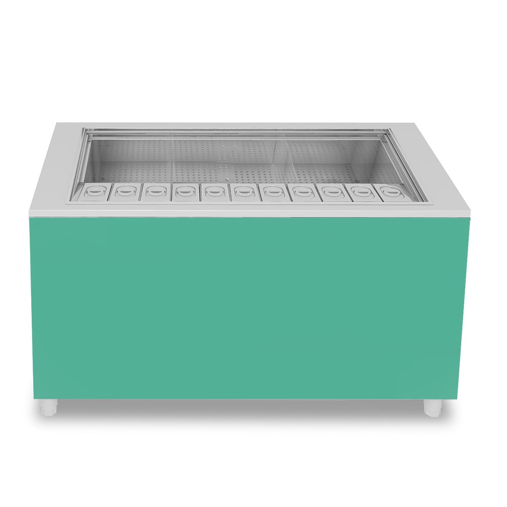 copy of Banco bar refrigerato con motore incorporato, temperatura +4°C/+8°C, L 1044 mm x P 550 mm x H 920 mm