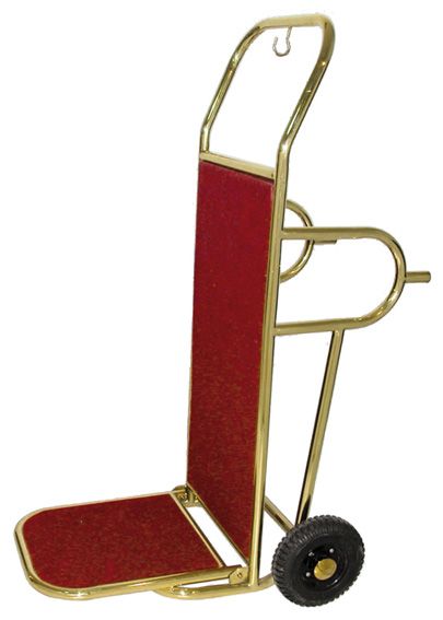 Klappbarer Gepäckwagen/Gepäckkarre, vermessigter Stahl, Standfüße