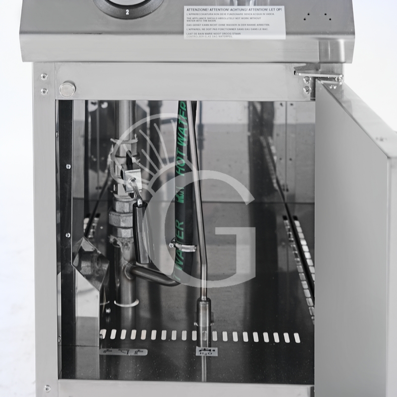 Profi Elektro-Nudelkocher, 1 Becken (40 Liter) mit Schrank (B 400 mm x T 900 mm x H 870 mm)