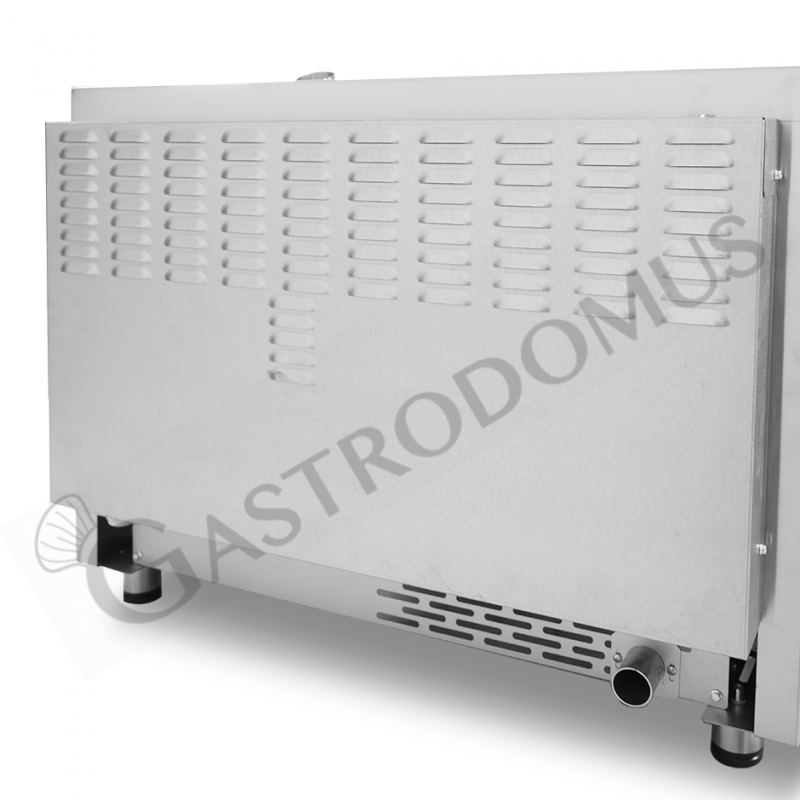 Gastro Heißluftofen, elektrisch, Luftbefeuchter, elektromechanische Steuerung, für 5 600x400mm oder 5 GN1/1 Backbleche