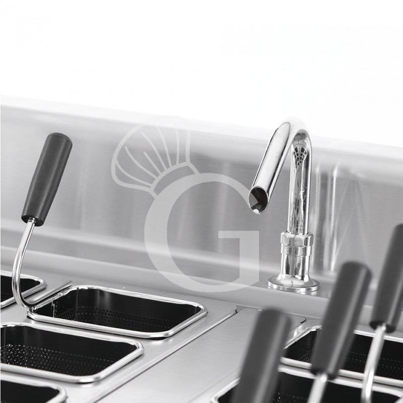 copy of Cuocipasta elettrico su mobile chiuso - 1 vasca - capacità 40 LT