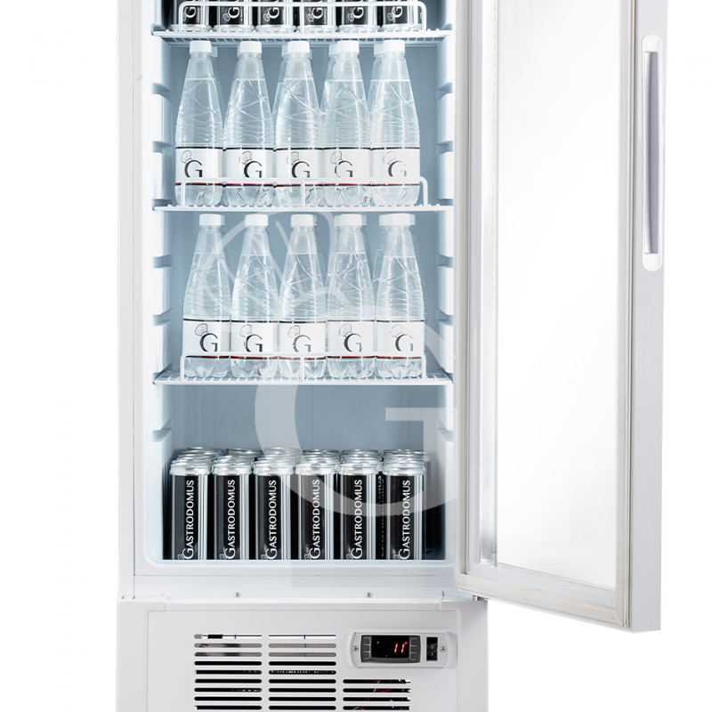 copy of Espositore refrigerato ventilato per bibite-  temp +2°C/+8°C - capacità 216 LT