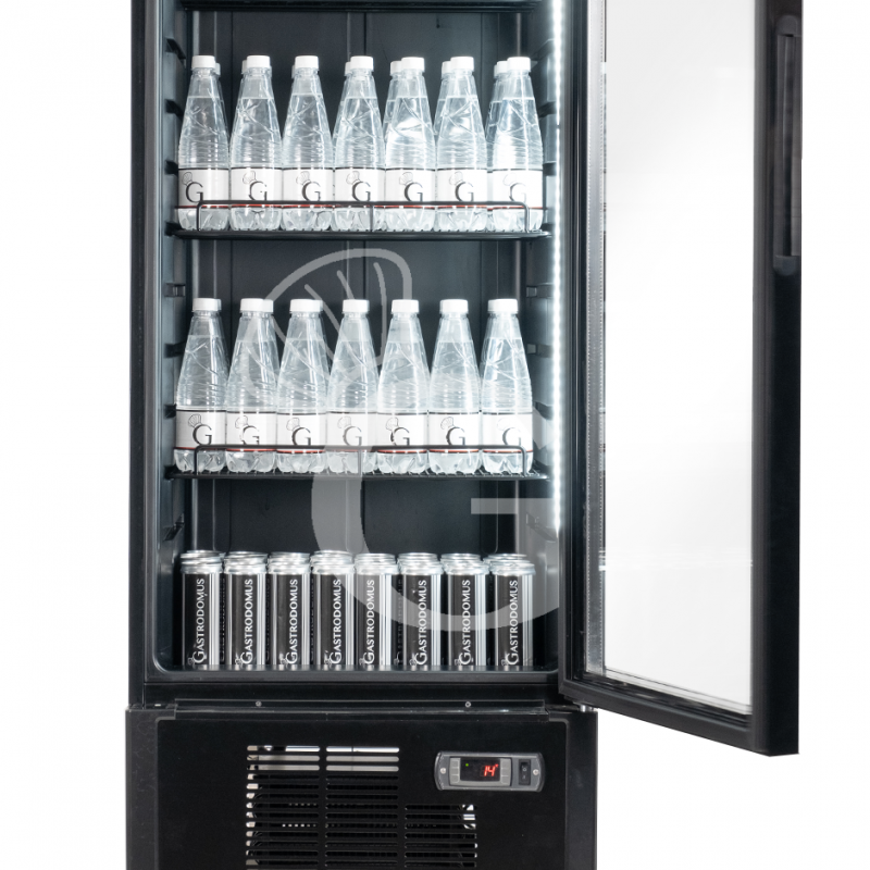 copy of Espositore refrigerato ventilato per bibite-  temp +2°C/+8°C - capacità 216 LT