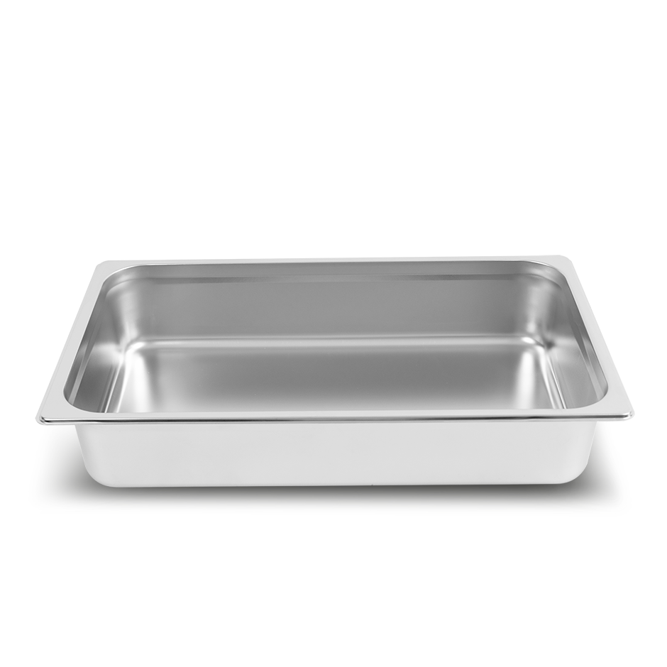 GN 1/1 Behälter, Edelstahl, B 530 mm x T 325 mm x H 100 mm