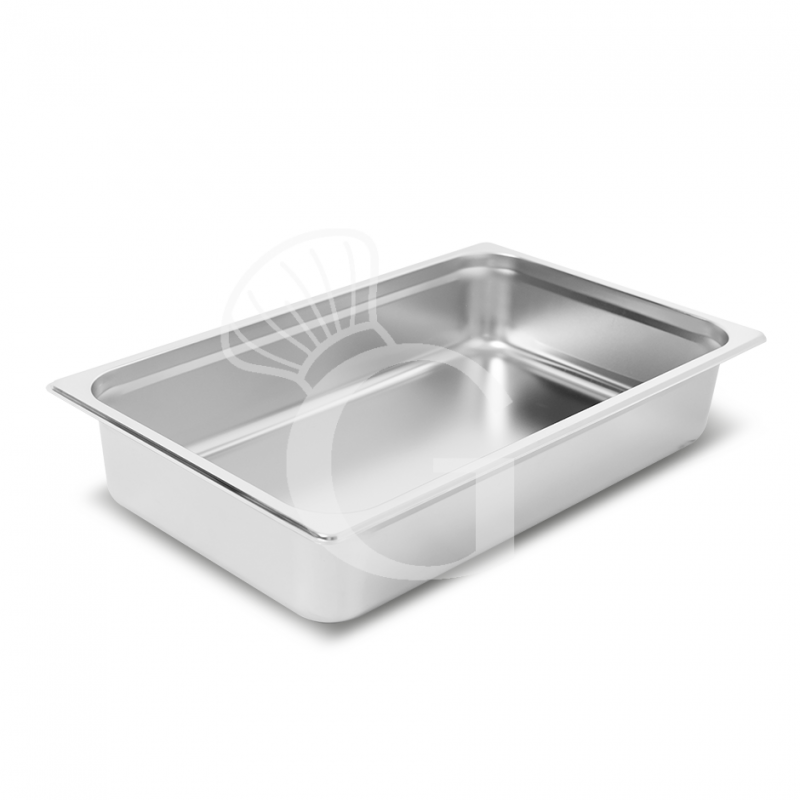 GN 1/1 Behälter, Edelstahl, B 530 mm x T 325 mm x H 100 mm