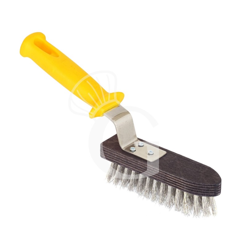 Edelstahlbürste für Grillgitter und Platten, B 60 mm X T 280 mm X H 130 mm