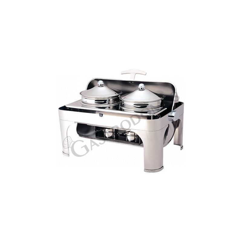 Chafing Dish – Deckel – Roll Top – 180° – Töpfe