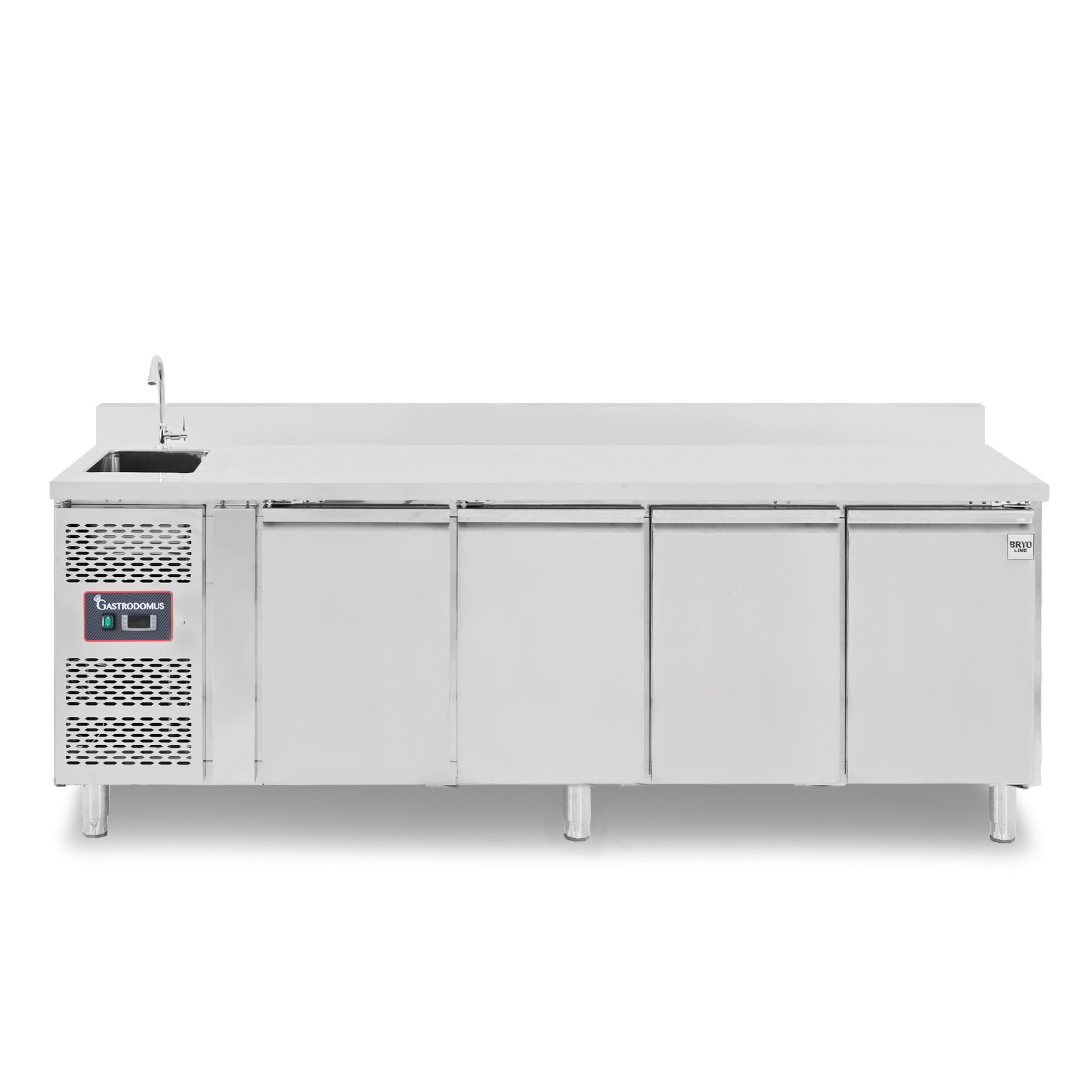 copy of Tavolo refrigerato - 2 porte - Prof. 700 - temperatura -2°C/+8°C