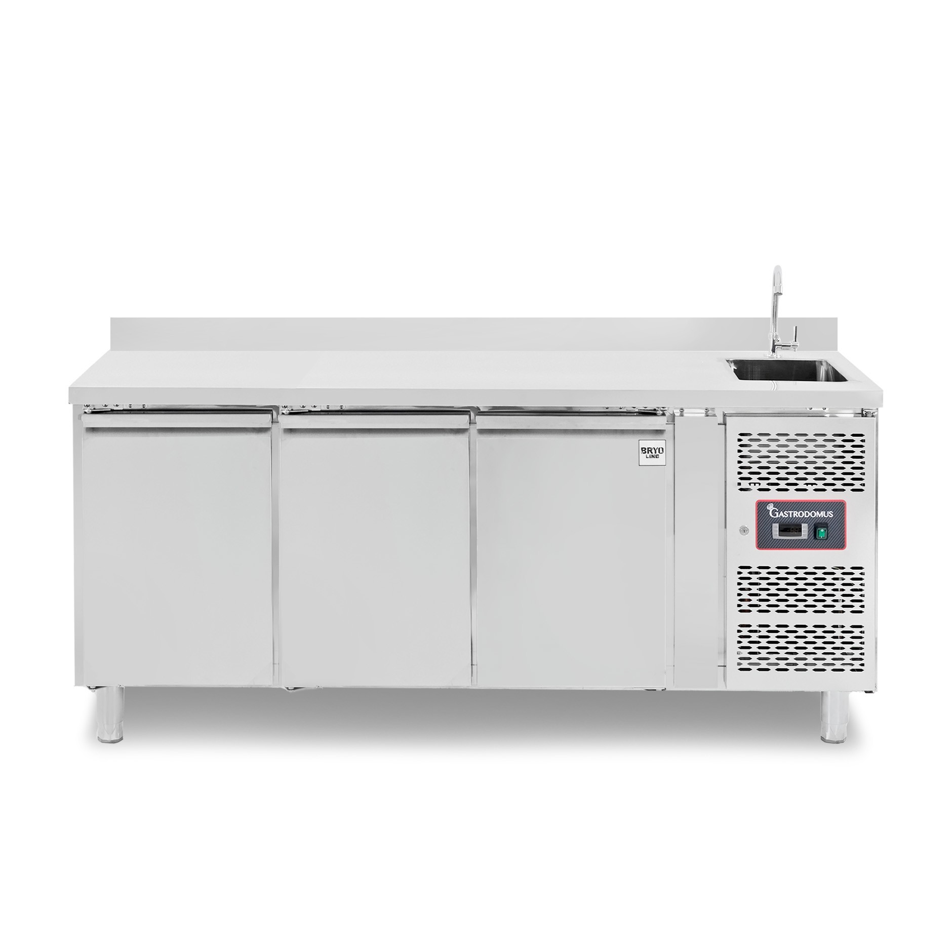 copy of Tavolo refrigerato - 2 porte - Prof. 700 - temperatura -2°C/+8°C