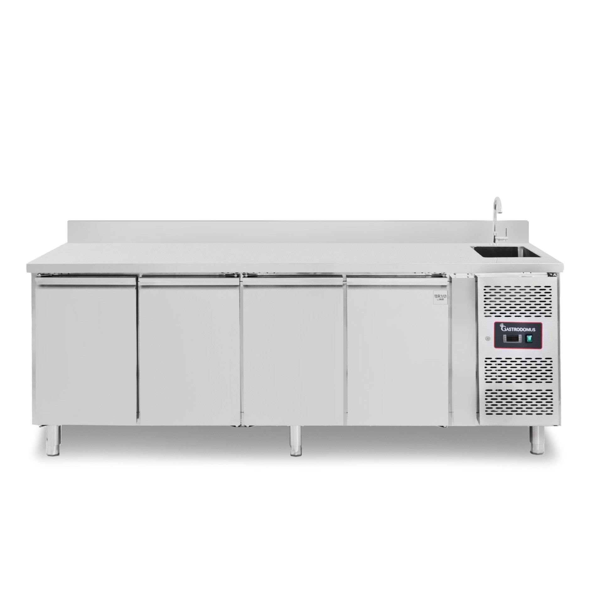 copy of Tavolo refrigerato - 2 porte - Prof. 700 - temperatura -2°C/+8°C