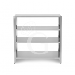 Edelstahlregal (B 1700 mm x...