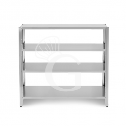 Edelstahlregal (1800 mm x T...