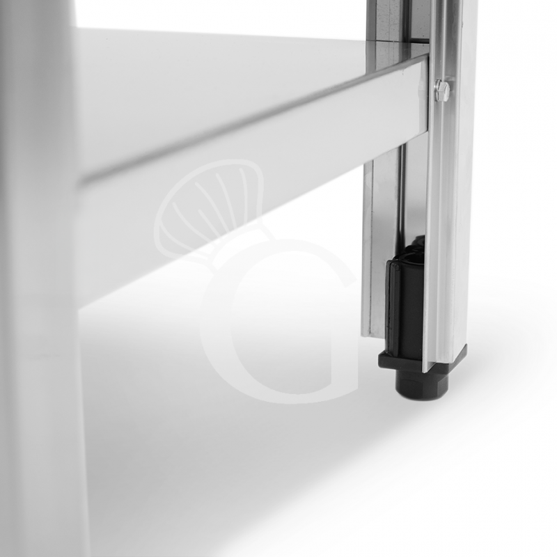 edelstahlregal b 1100 mm x t 400 mm x h 1500 mm 4 regalboeden