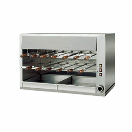 Elektro Churrasco-Griller, 13 Grillschwerter (B 1100 mm x T 570 mm x H 720 mm)
