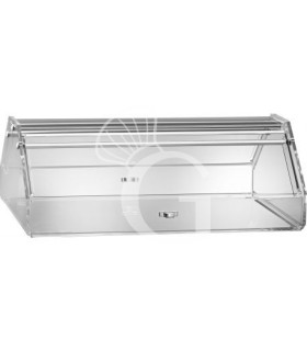 Buffetvitrine/Thekenaufsteller aus Plexiglas, B 500 mm x T 350 mm x H 180 mm