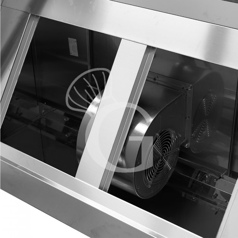 copy of Cappa Snack a parete con motore full optional L1000xP700xH450mm