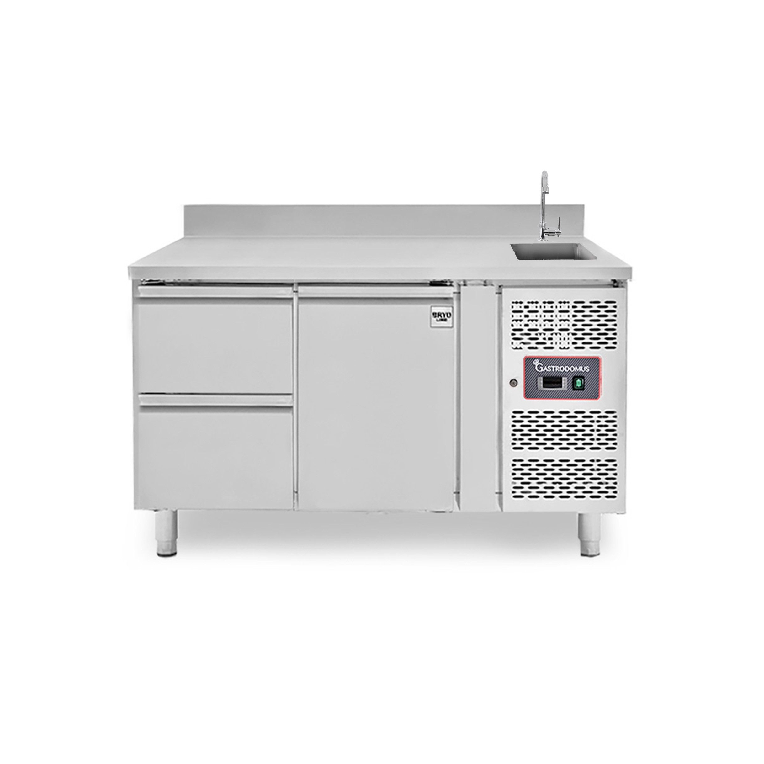 copy of Tavolo refrigerato - 2 porte - Prof. 700 - temperatura -2°C/+8°C