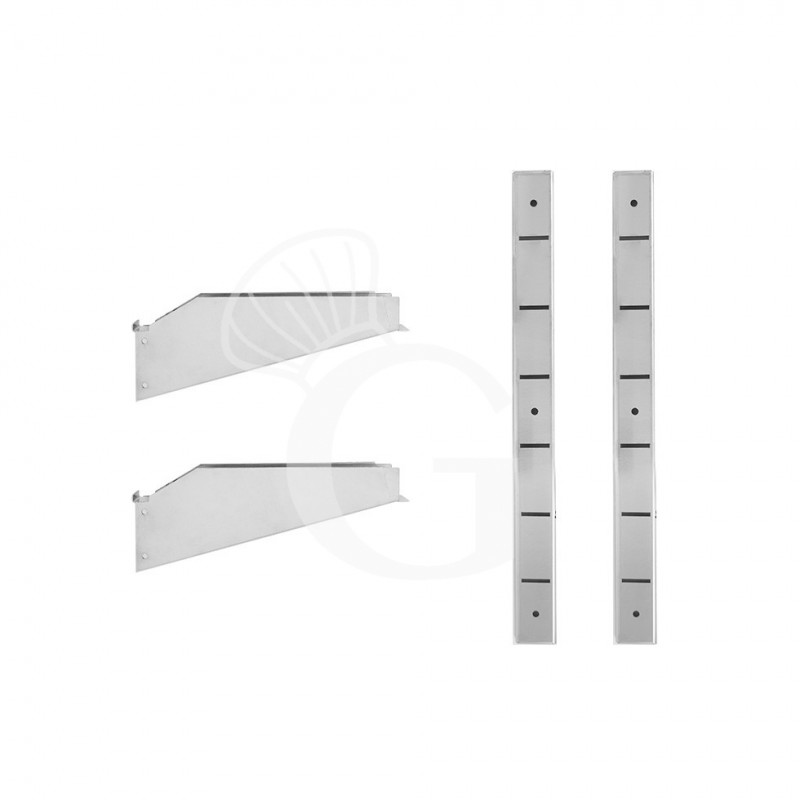 Wandbord, doppelt, B 800 mm x T 300 mm x H 700 mm
