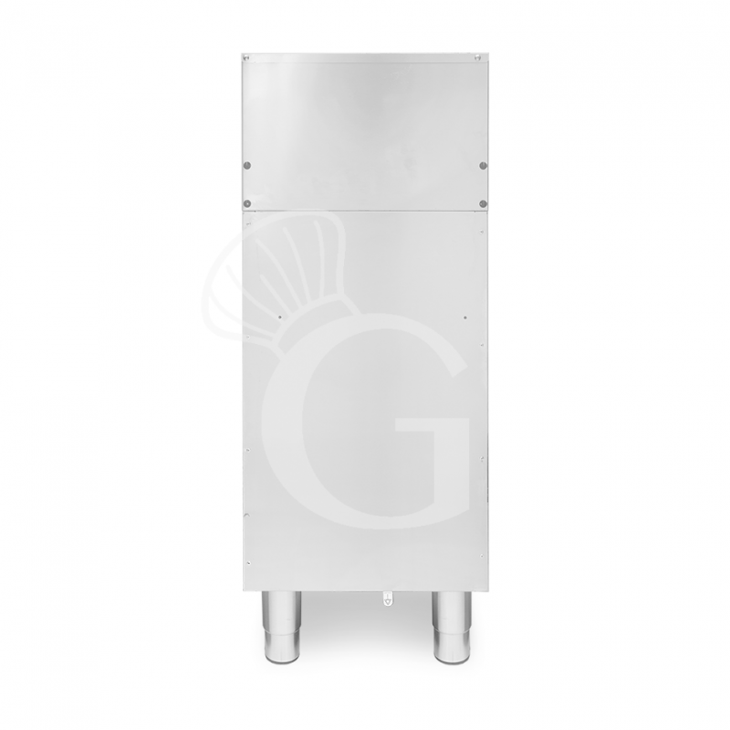 Profi Gas-Nudelkocher, 1 Becken (40 Liter) mit Schrank (B 400 mm x T 900 mm x H 870 mm)