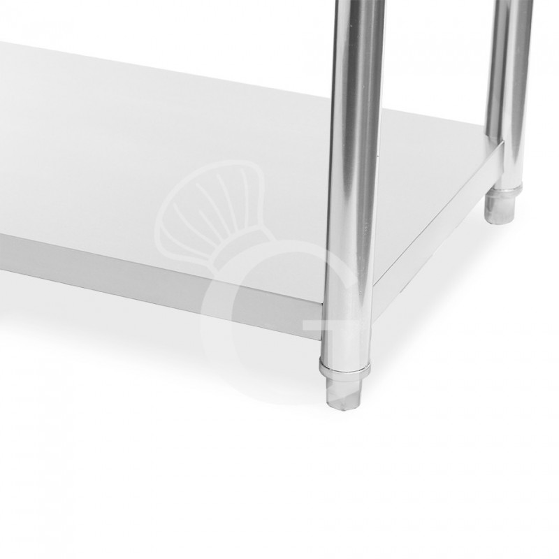 copy of Scaffale in acciaio inox con 4 ripiani, L 1000 x P 400 x H 1800 mm