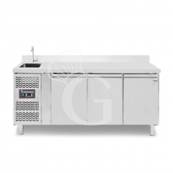 copy of Tavolo refrigerato - 2 porte - Prof. 700 - temperatura -2°C/+8°C