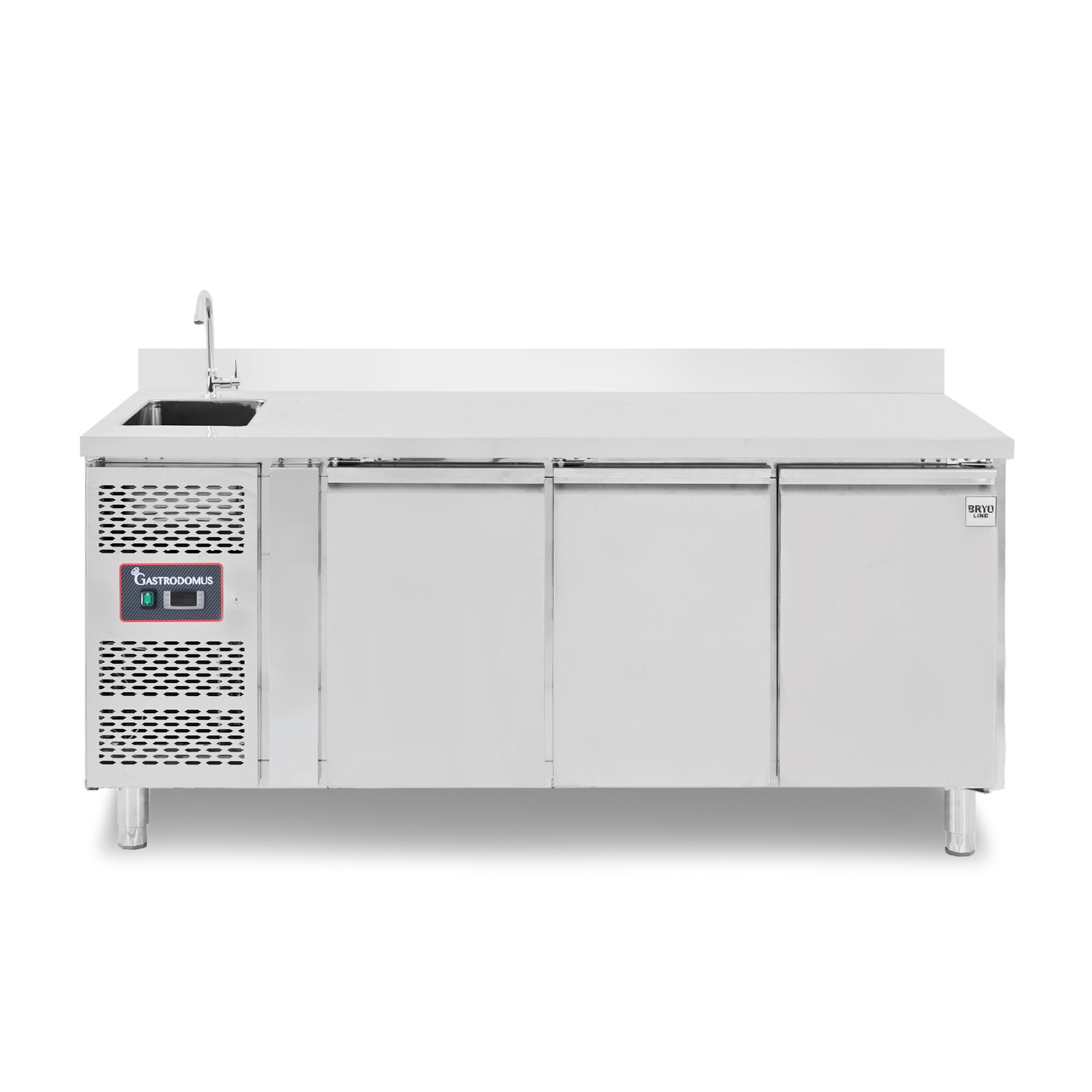 copy of Tavolo refrigerato - 2 porte - Prof. 700 - temperatura -2°C/+8°C