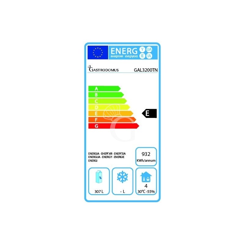 copy of Tavolo refrigerato - 2 porte - Prof. 700 - temperatura -2°C/+8°C
